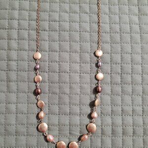 Lia Sophia Genuine Freshwater Pearl Necklace